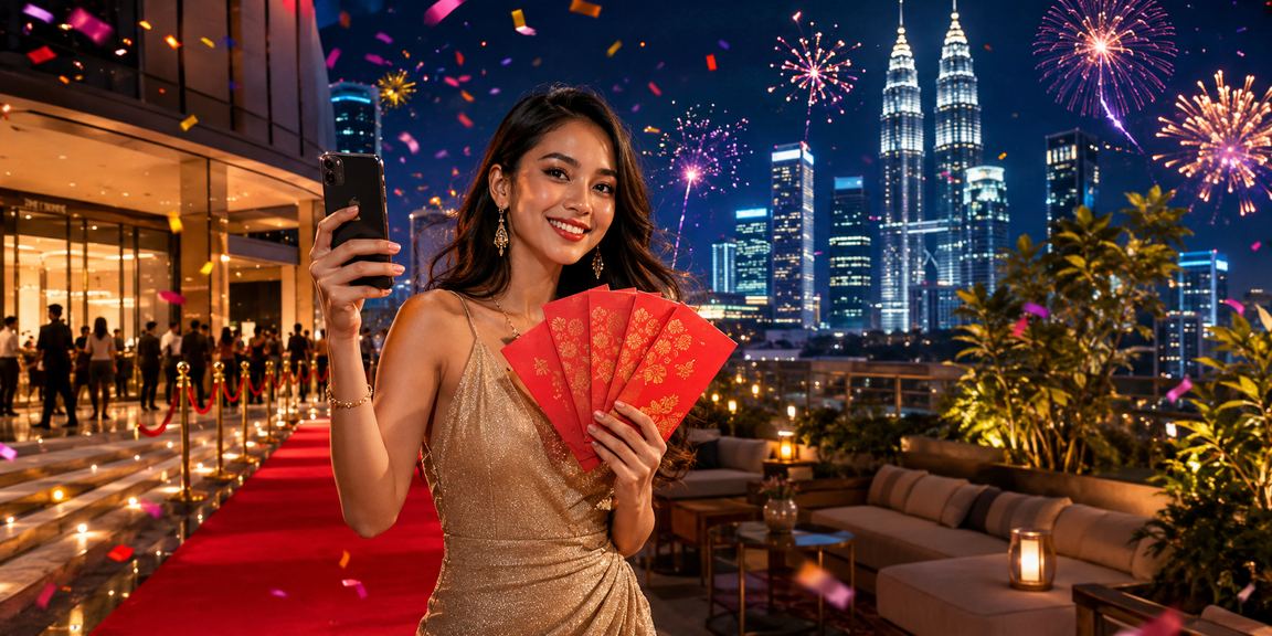 Sampul merah bonus Kuala Lumpur sempena perayaan poker di mr1